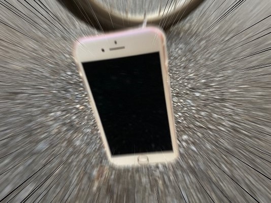 スマホの落下