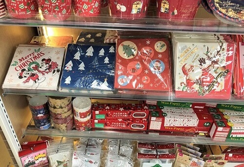 ダイソーのクリスマス売場