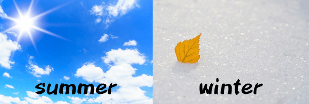 夏と冬