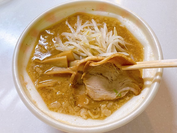 餃子の王将ラーメンの準備