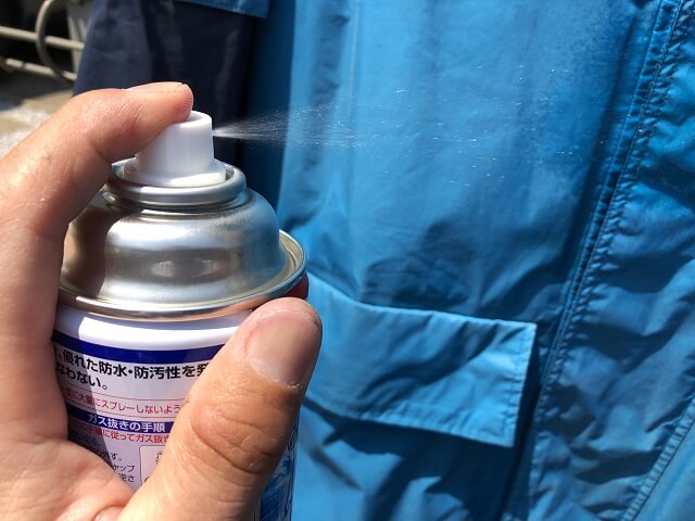 防水スプレー