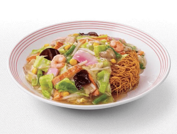 リンガーハットの長崎皿うどん