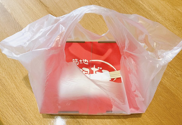 築地銀だこのデリバリー