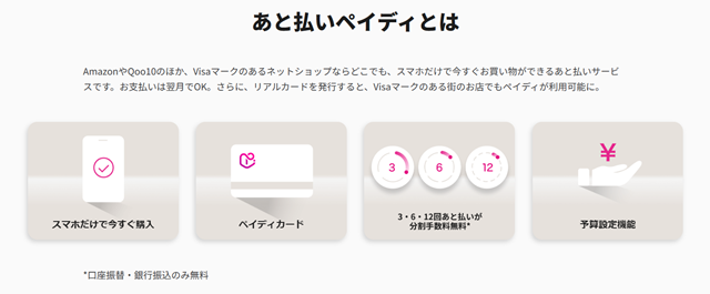 後払いペイディ