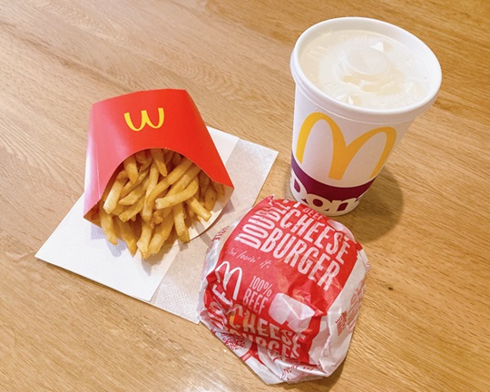 マクドナルドのデリバリー