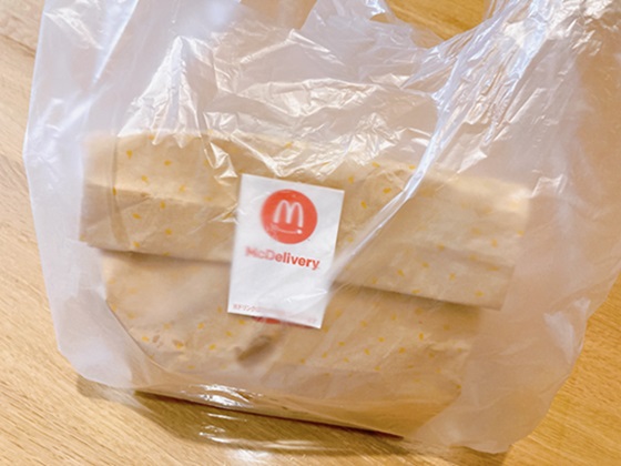 マクドナルドのデリバリー
