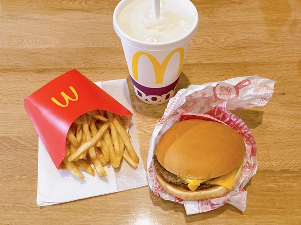 マクドナルドのデリバリー