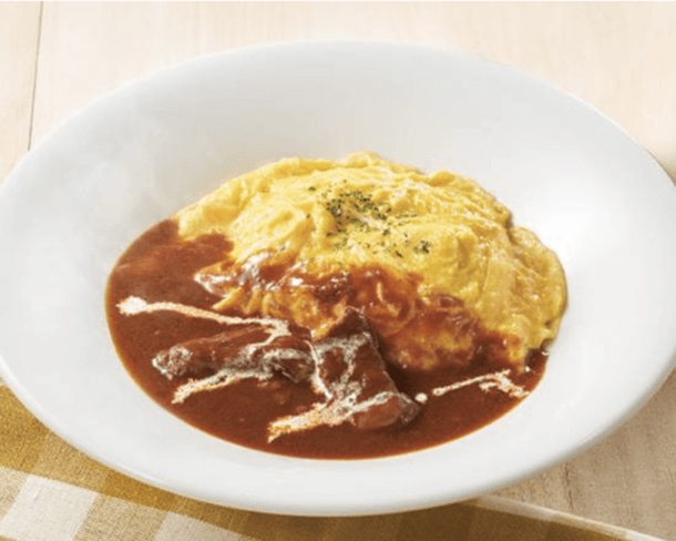 ジョナサンのビーフシチューオムライス